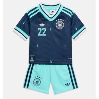Nemecko David Raum #22 Vonkajší Detský futbalový dres MS 2026 Krátky Rukáv (+ trenírky)
